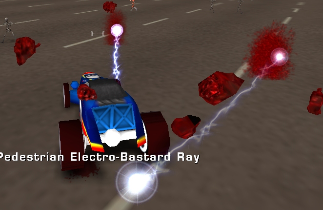 A slightly more tame electro-bastard ray shot